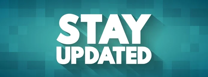 stay updated text quote concept 260nw 2133765893